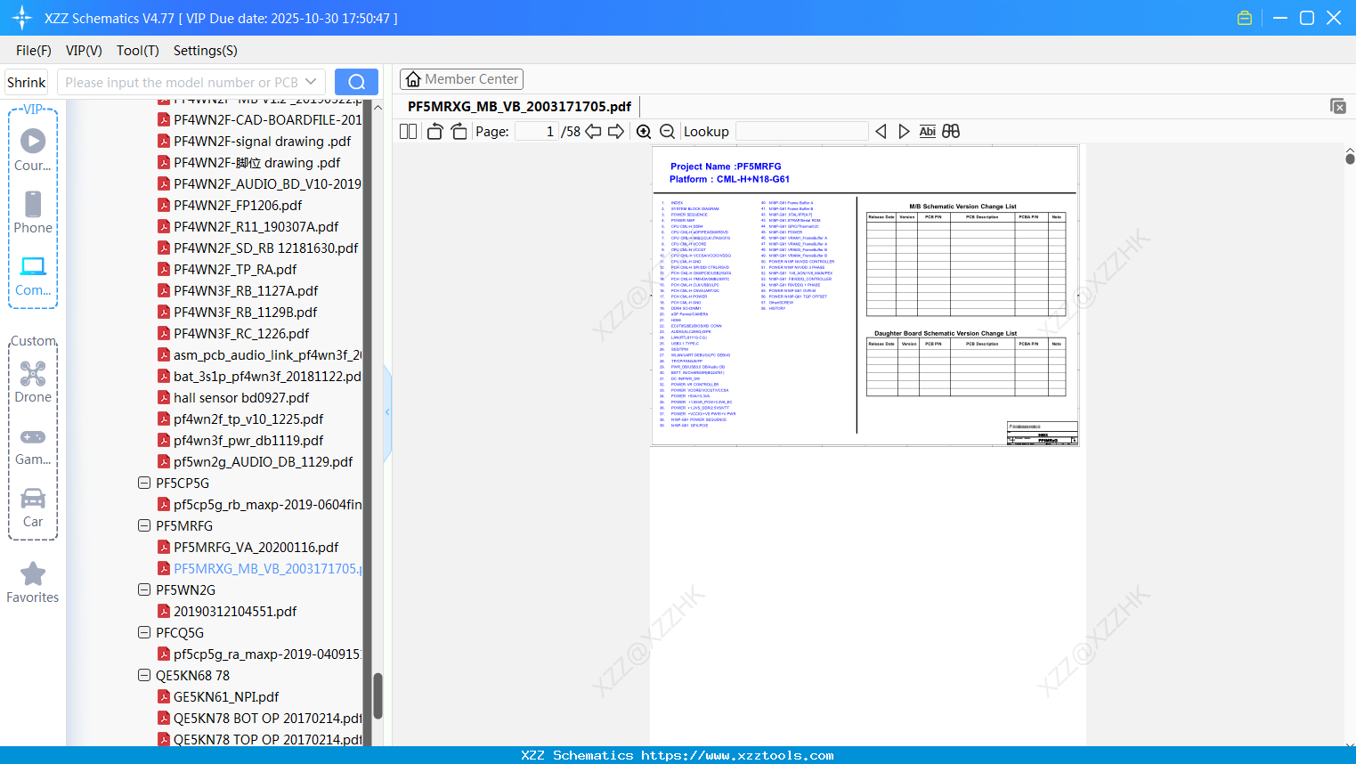 Laptop Mechrevo PF5MRXG_MB_VB_2003171705